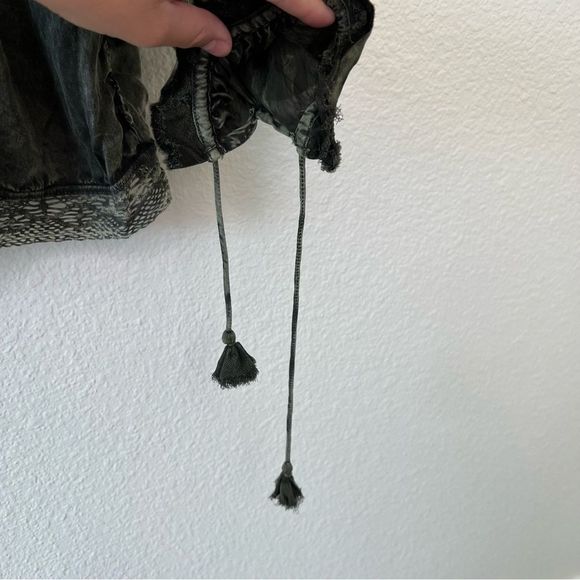 Zadig & Voltaire Kendra Blouse in green size small - Picture 8 of 11